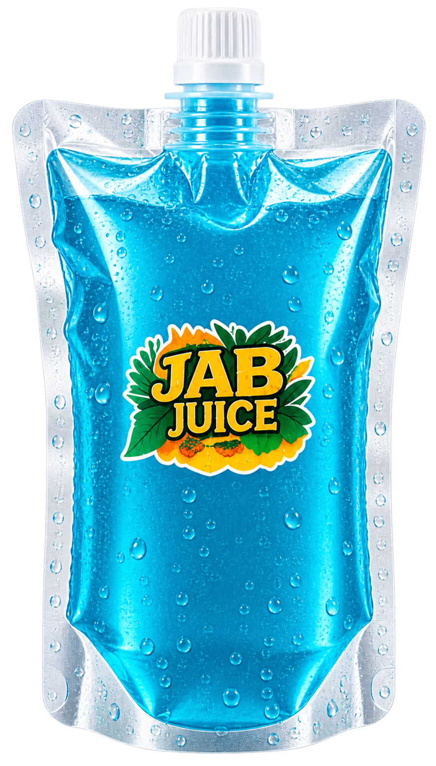 JAB Juice Blue Pouch